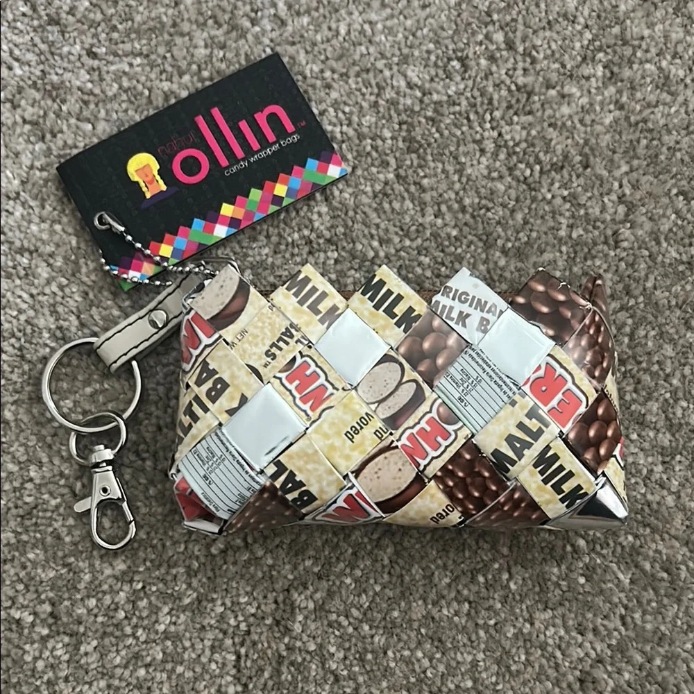 NWT Nahui Ollin Whopper Candy Wrapper Change Purse